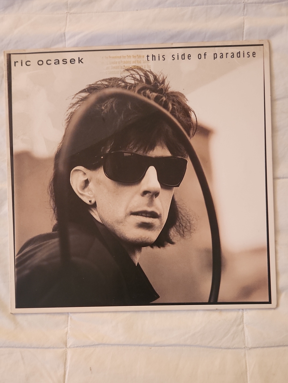 Ric Ocasek: This Side Of Paradise Vintage Vinyl -- DJ Copy Never Played